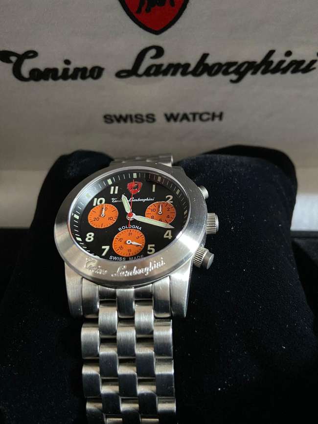 Tonino Lamborghini Bologna Chronograph Watch-Auction Lot