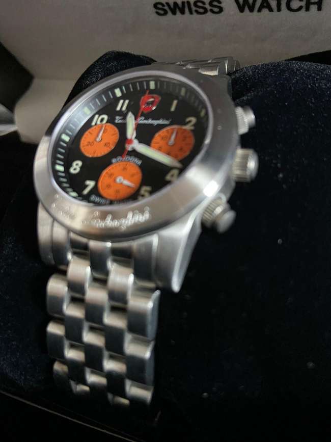 Tonino Lamborghini Bologna Chronograph Watch-Auction Lot