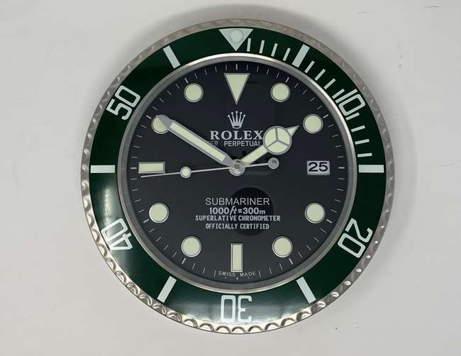 Brand New Rolex Submariner-style Wall Clock (Black)*-Sold
