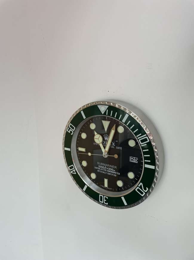 Brand New Rolex Submariner-style Wall Clock (Black)*-Sold