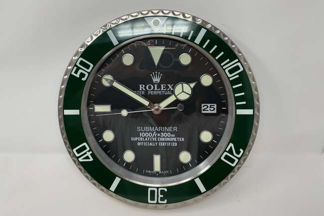 Brand New Rolex Submariner-style Wall Clock (Black)*-Sold