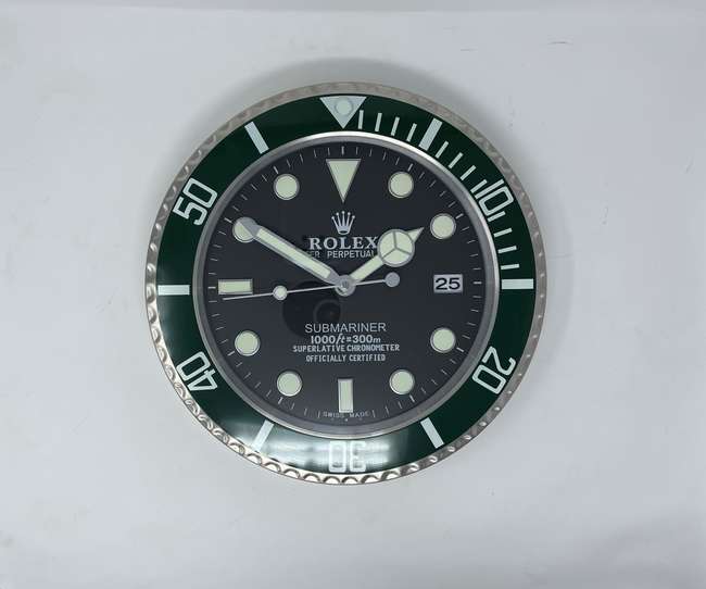 Brand New Rolex Submariner-style Wall Clock (Black)*-Sold
