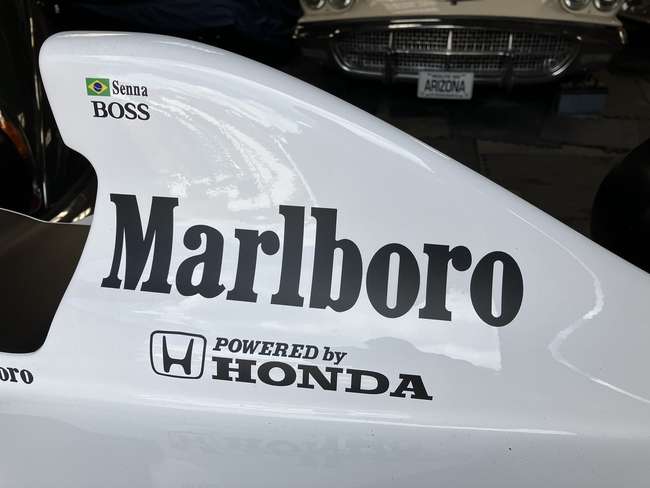Superb Hand-Built Ayrton Senna McLaren Large Scale Display M-Auction Lot