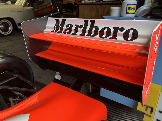Superb Hand-Built Ayrton Senna McLaren Large Scale Display M-Auction Lot