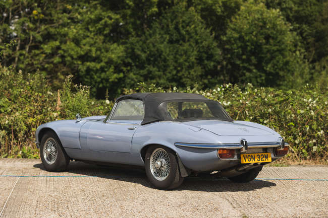 1973 Jaguar E-Type Series 3 V12 Roadster-Auction Lot