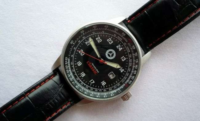 A Mercedes-Benz Classic Aviator New Old Stock Watch c.2015-Sold
