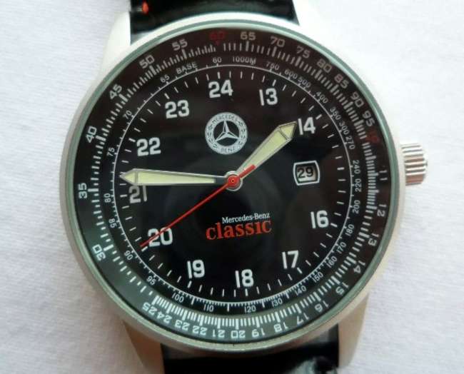 A Mercedes-Benz Classic Aviator New Old Stock Watch c.2015-Sold