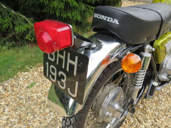 1971 Honda CL450 K4 Scrambler 444cc-Sold