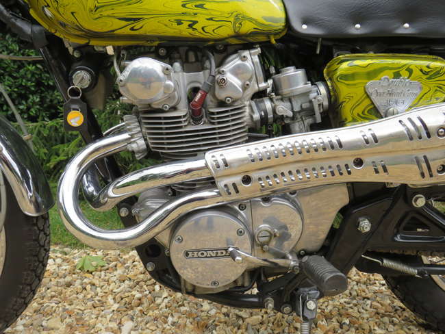 1971 Honda CL450 K4 Scrambler 444cc-Sold