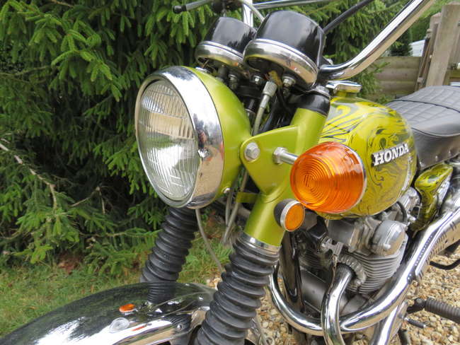 1971 Honda CL450 K4 Scrambler 444cc-Sold