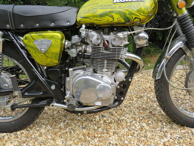 1971 Honda CL450 K4 Scrambler 444cc-Sold