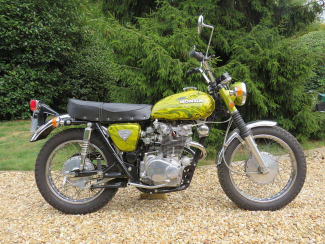 1971 Honda CL450 K4 Scrambler 444cc-Sold