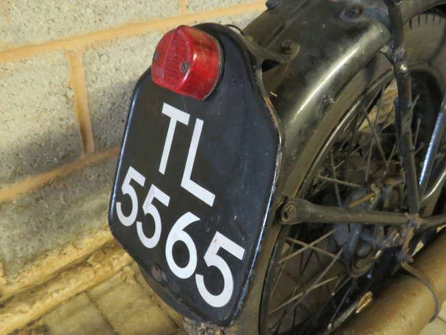 1936 BSA B18 De Luxe 249cc-Sold