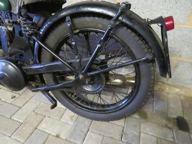 1936 BSA B18 De Luxe 249cc-Sold
