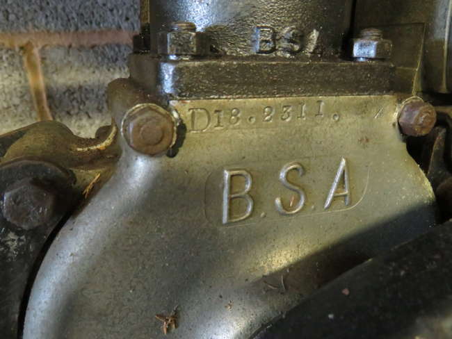 1936 BSA B18 De Luxe 249cc-Sold