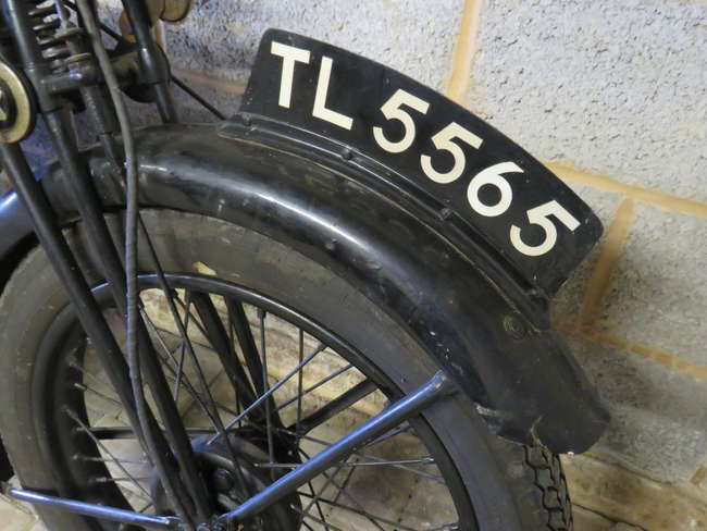 1936 BSA B18 De Luxe 249cc-Sold