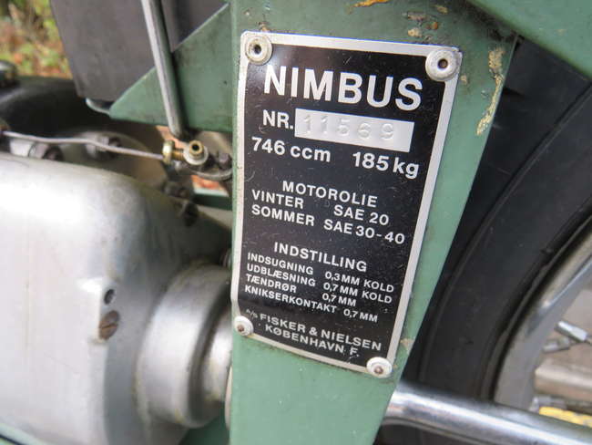 1953 Nimbus Model C 746cc-Sold