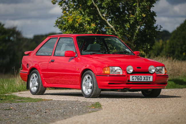 1989 Ford Escort RS Turbo S2-Sold