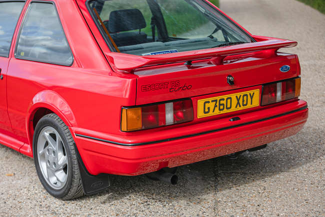 1989 Ford Escort RS Turbo S2-Sold