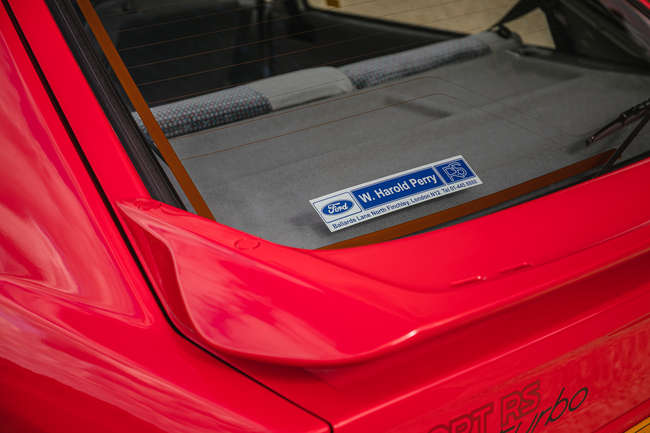 1989 Ford Escort RS Turbo S2-Sold