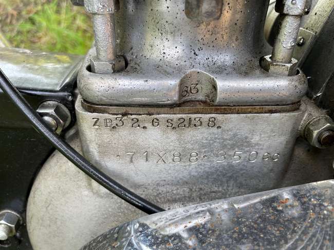 1951 BSA Z321 Gold Star 350cc-Sold