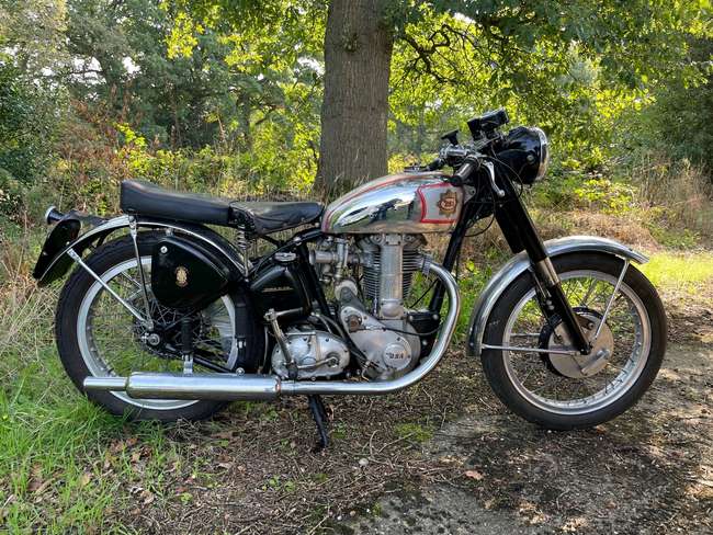 1951 BSA Z321 Gold Star 350cc-Sold
