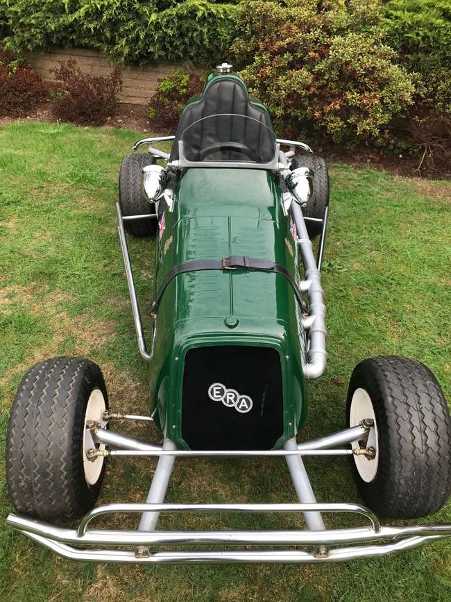 ERA-Inspired Petrol Powered Childs' Single Seat Racing Car-Sold
