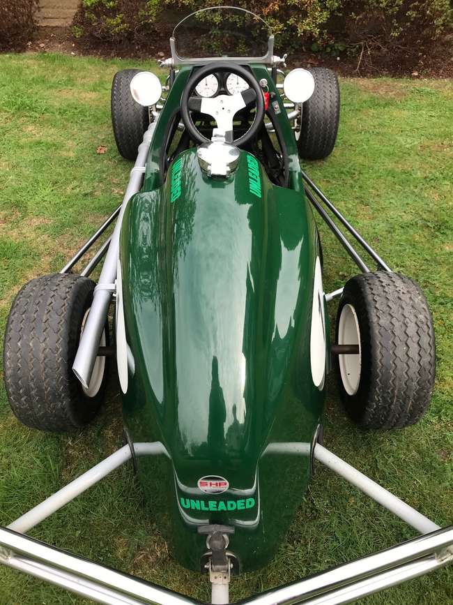 ERA-Inspired Petrol Powered Childs' Single Seat Racing Car-Sold