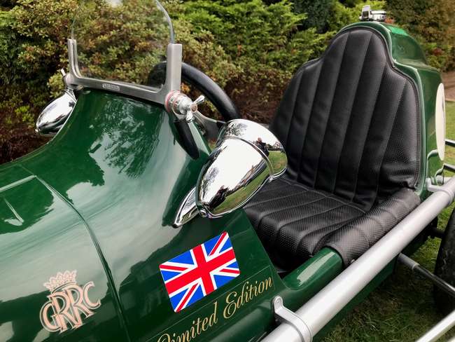 ERA-Inspired Petrol Powered Childs' Single Seat Racing Car-Sold