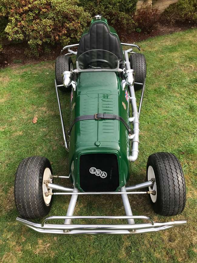 ERA-Inspired Petrol Powered Childs' Single Seat Racing Car-Sold
