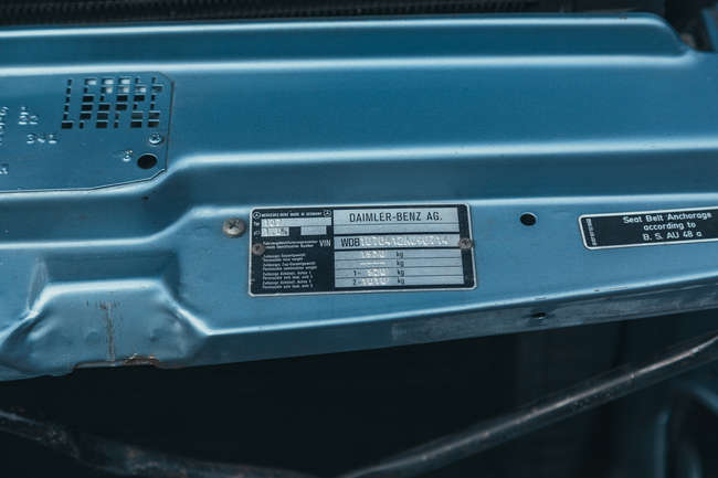 1988 Mercedes-Benz 300SL (R107)-Sold