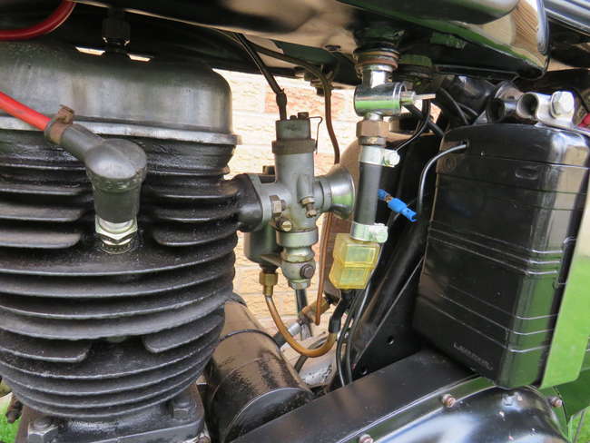 1953 BSA C11 249cc-Sold