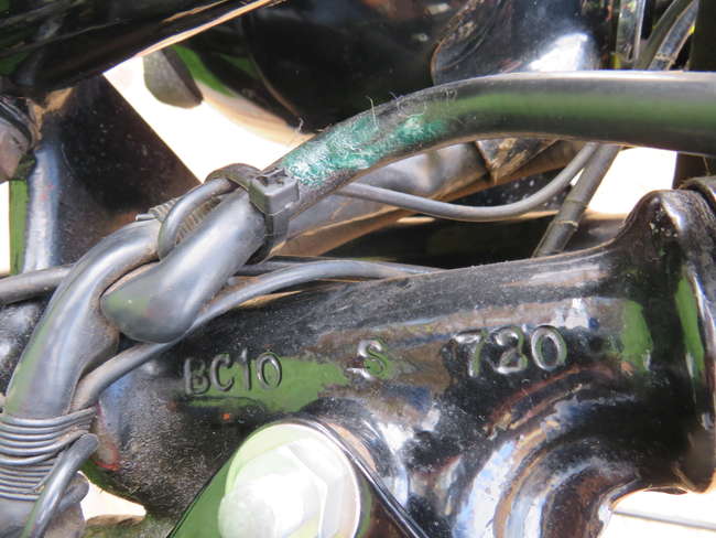 1953 BSA C11 249cc-Sold