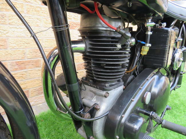 1953 BSA C11 249cc-Sold