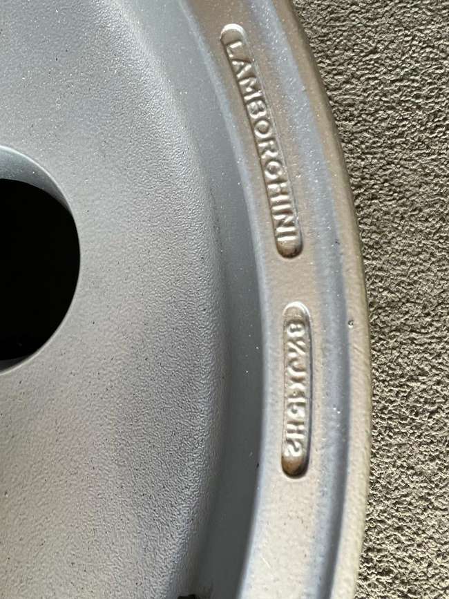 A Brace of Original Lamborghini Countach Front Wheels-Sold