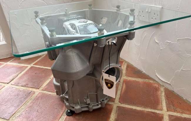 Lamborghini Gearbox-Themed Coffee Table-Sold