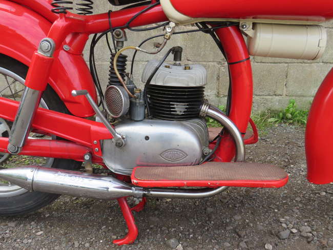 1955 MV Agusta 125 Pullman 123cc-Sold