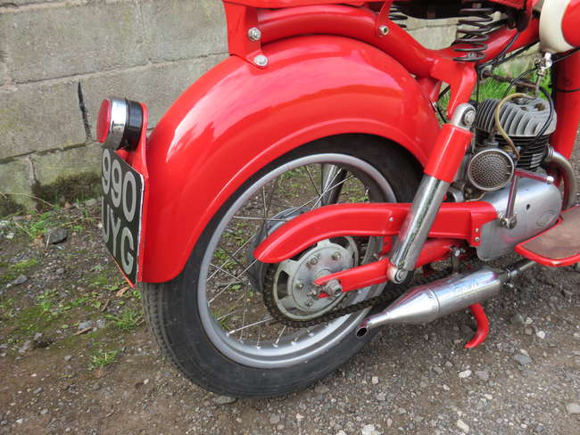 1955 MV Agusta 125 Pullman 123cc-Sold
