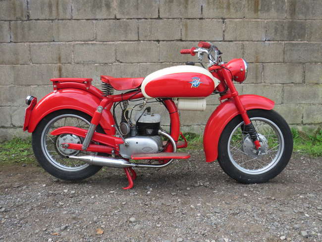 1955 MV Agusta 125 Pullman 123cc-Sold