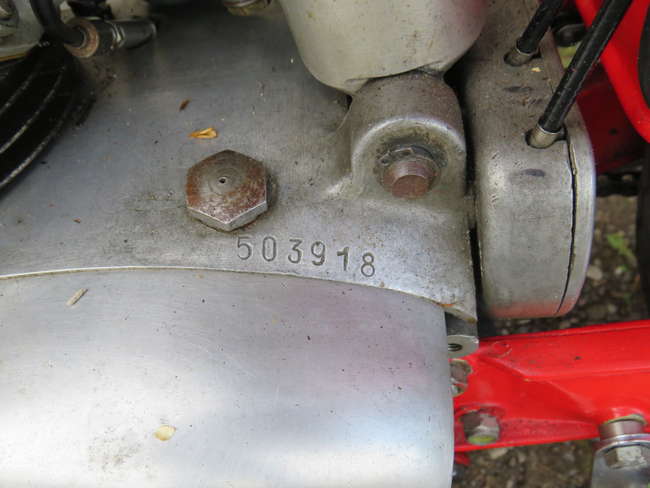 1955 MV Agusta 125 Pullman 123cc-Sold