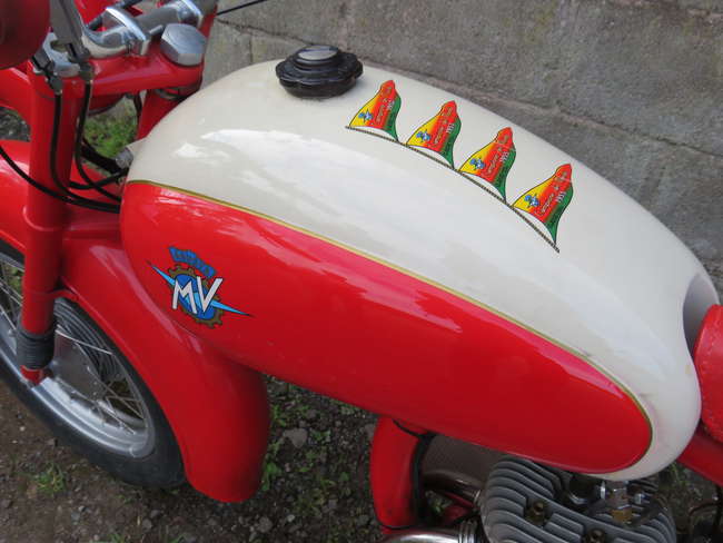 1955 MV Agusta 125 Pullman 123cc-Sold
