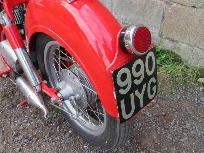 1955 MV Agusta 125 Pullman 123cc-Sold