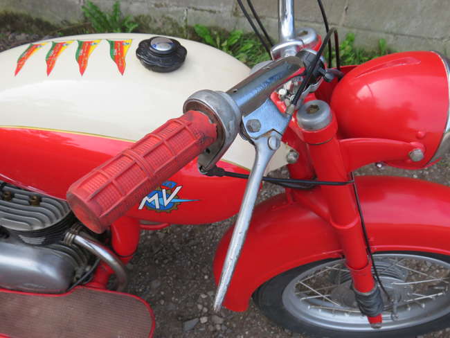 1955 MV Agusta 125 Pullman 123cc-Sold