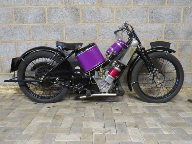 1926 Scott 3-Speed Super Squirrel 498cc-Sold