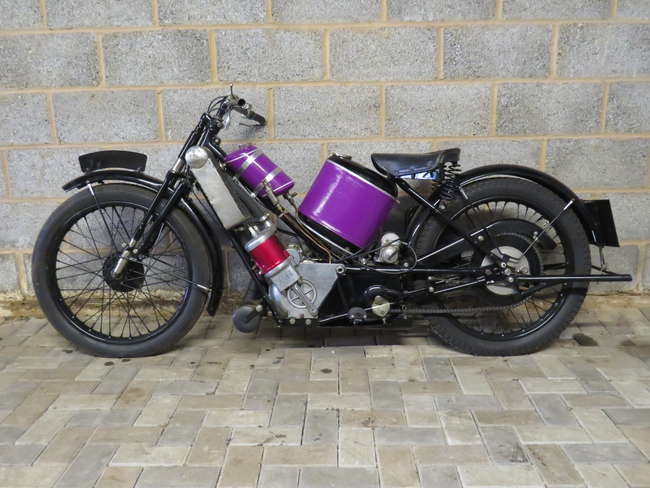 1926 Scott 3-Speed Super Squirrel 498cc-Sold