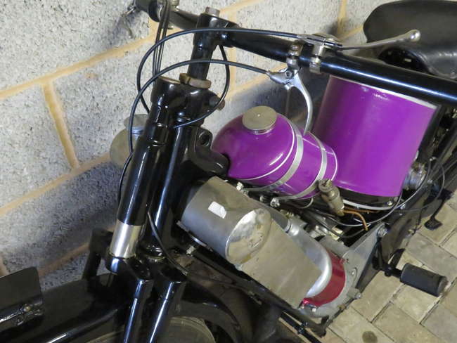 1926 Scott 3-Speed Super Squirrel 498cc-Sold