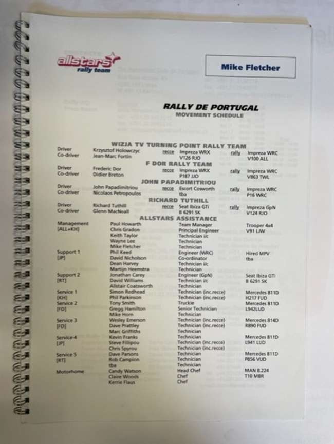 1999 Subaru Impreza WRC-Sold