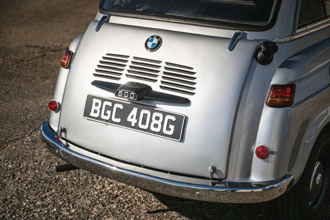 1957 BMW Isetta 600 (700) Ex-Sir Stirling Moss OBE-Sold