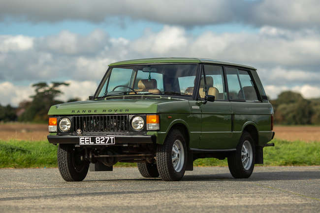 1979 Range Rover Two-Door Suffix F-Sold