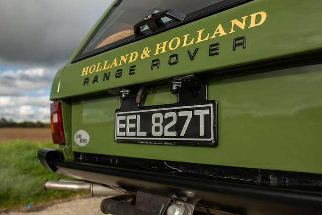 1979 Range Rover Two-Door Suffix F-Sold